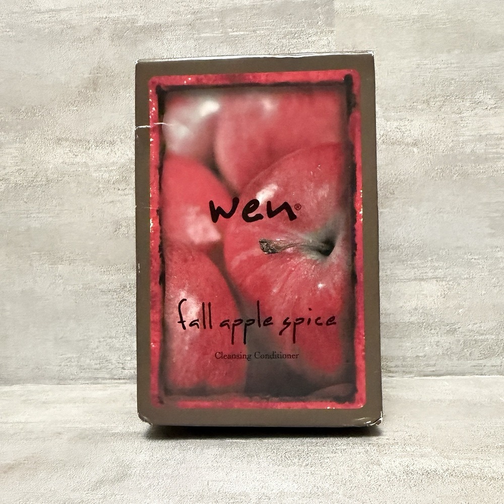WEN by Chaz Dean FALL APPLE SPICE Cleansing Conditioner 16 fl oz W/ PUMP